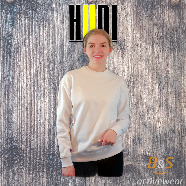 BSI 901 - Heavy Weight Crew Neck Sweatshirt - B&S Activewear