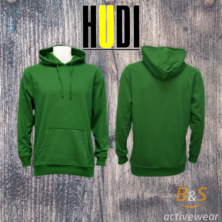 BSI 902 - 10.5oz Heavy Duty Pullover Hoodie With Brushed Fleece Interior - B&S Activewear