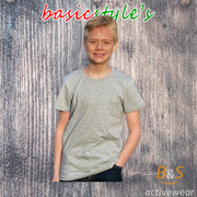 BSI 402 - Teen Miss Short Sleeve Crew Neck T-Shirt 60/40 Blend - B&S Activewear