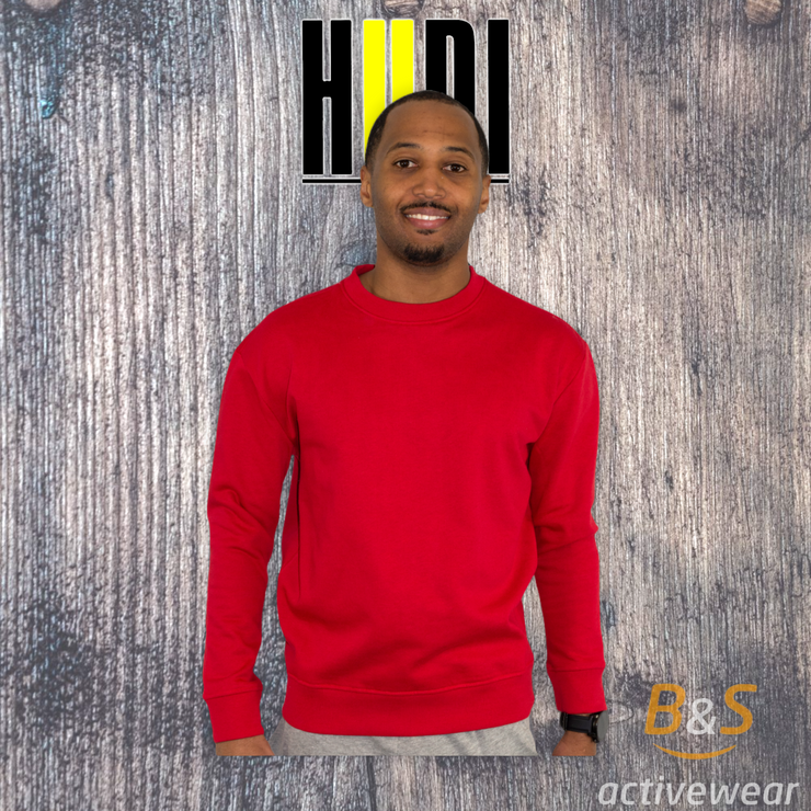 BSI 901 - Heavy Weight Crew Neck Sweatshirt - B&S Activewear