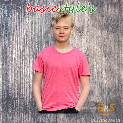 BSI 402 - Teen Miss Short Sleeve Crew Neck T-Shirt 60/40 Blend - B&S Activewear