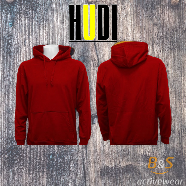 BSI 902 - 10.5oz Heavy Duty Pullover Hoodie With Brushed Fleece Interior - B&S Activewear