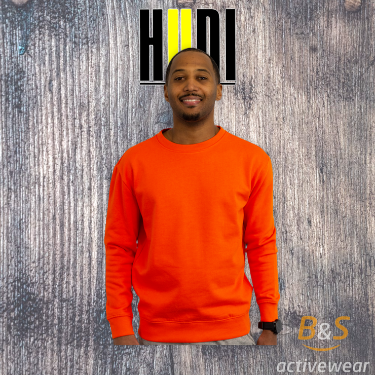 BSI 901 - Heavy Weight Crew Neck Sweatshirt - B&S Activewear