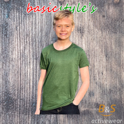 BSI 402 - Teen Miss Short Sleeve Crew Neck T-Shirt 60/40 Blend - B&S Activewear