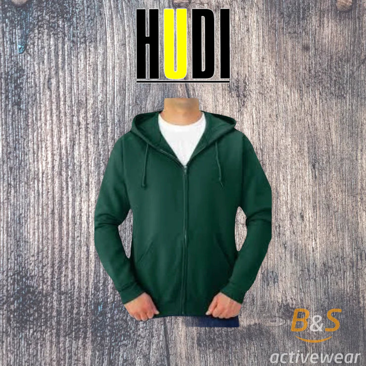 BSI 903 - 10.5oz Heavy Duty Zip-up Hoodie With Brushed Fleece Interior