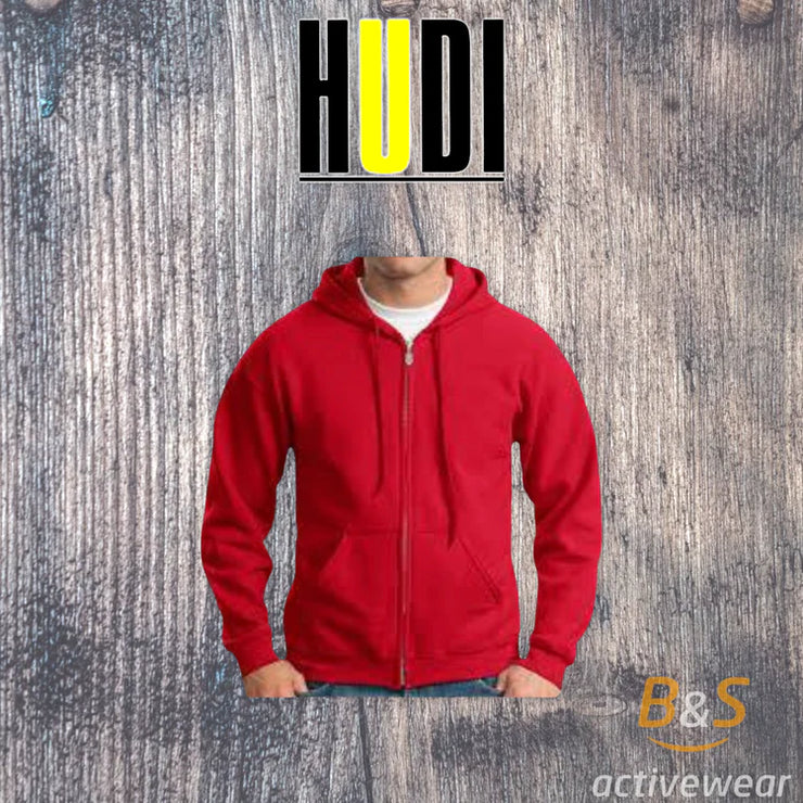 BSI 903 - 10.5oz Heavy Duty Zip-up Hoodie With Brushed Fleece Interior