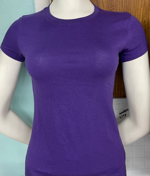 BSI-104: SHORT SLEEVE SINGLE DYE T-SHIRT