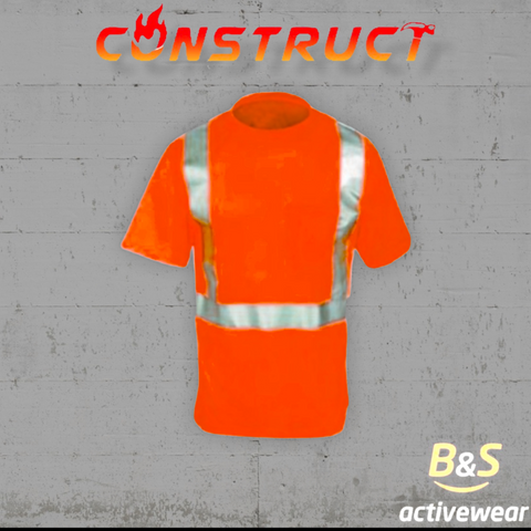 BSI 105 A 100% polyester dry fit short sleeve shirt - B&S Activewear