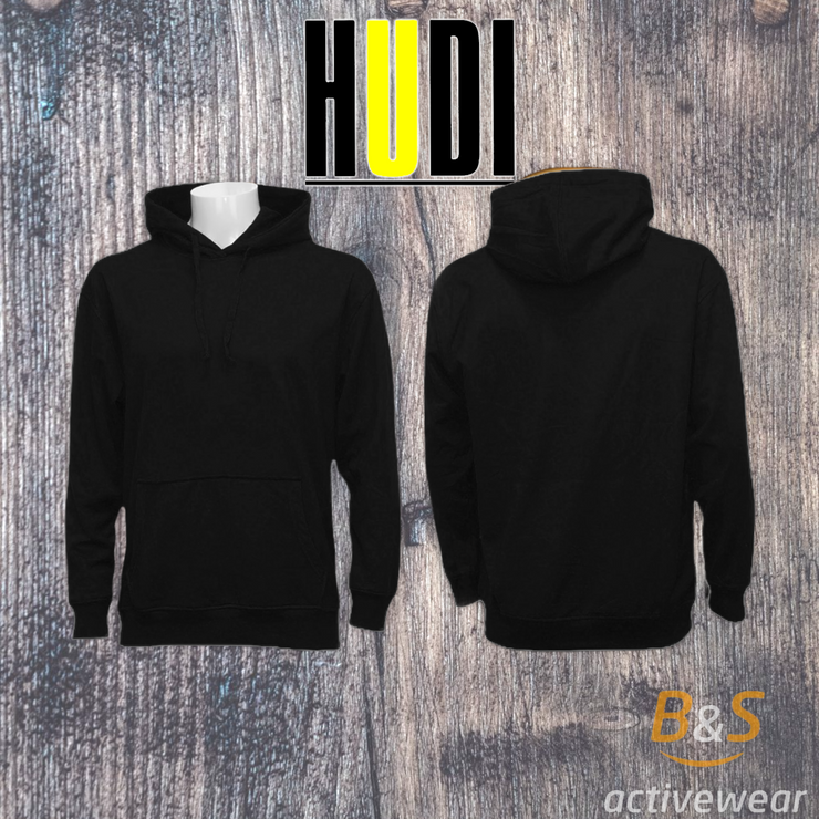BSI 902 - 10.5oz Heavy Duty Pullover Hoodie With Brushed Fleece Interior - B&S Activewear