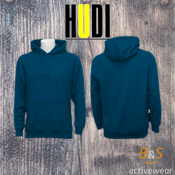 BSI 902 - 10.5oz Heavy Duty Pullover Hoodie With Brushed Fleece Interior - B&S Activewear