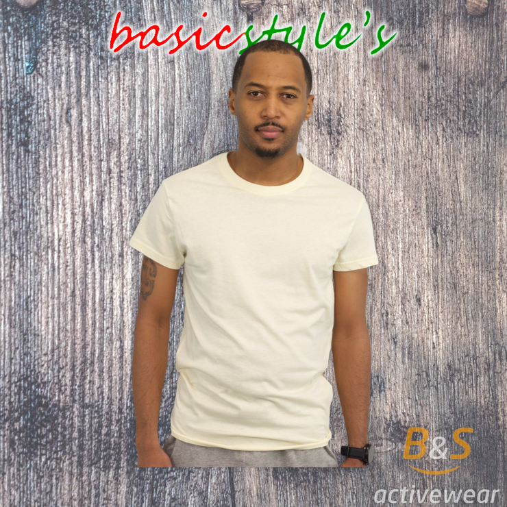 BSI 109 A Super Soft Short Sleeve Crew Neck T-Shirt 60/40 Blend
