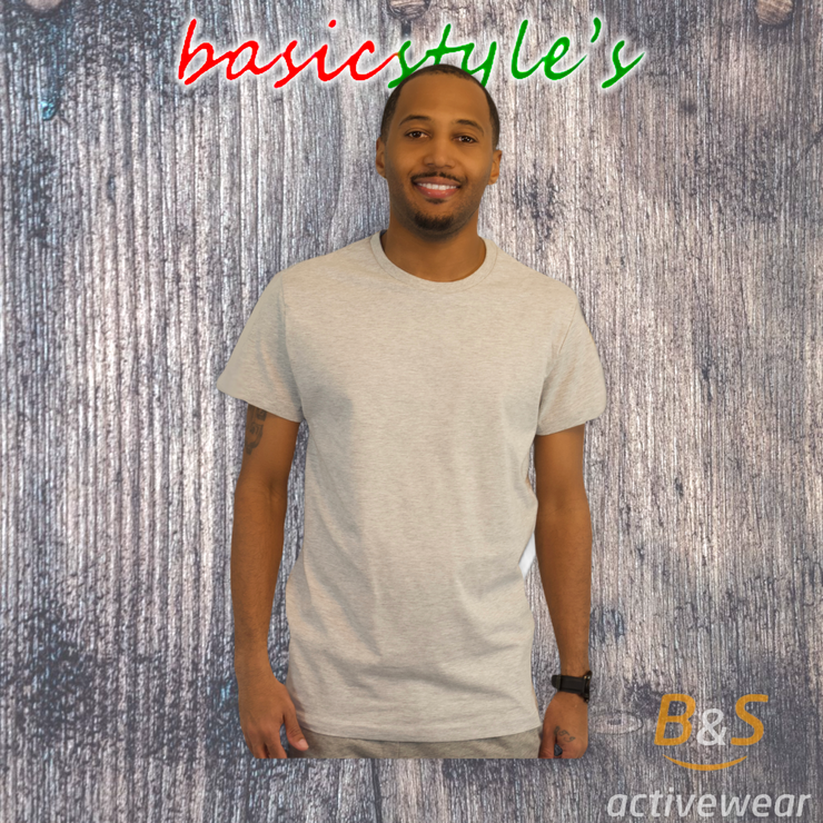BSI 109 A Super Soft Short Sleeve Crew Neck T-Shirt 60/40 Blend