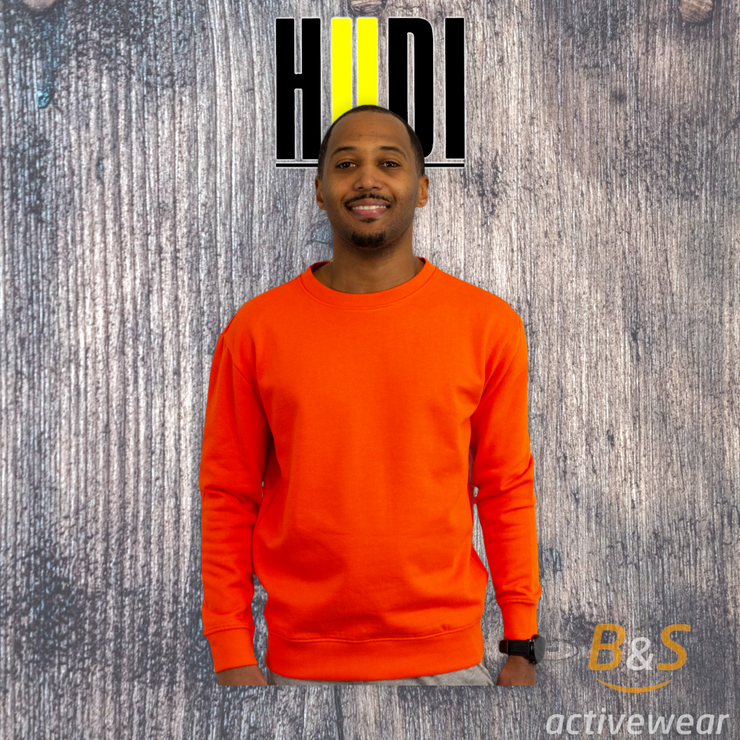BSI 901 - Heavy Weight Crew Neck Sweatshirt - B&S Activewear