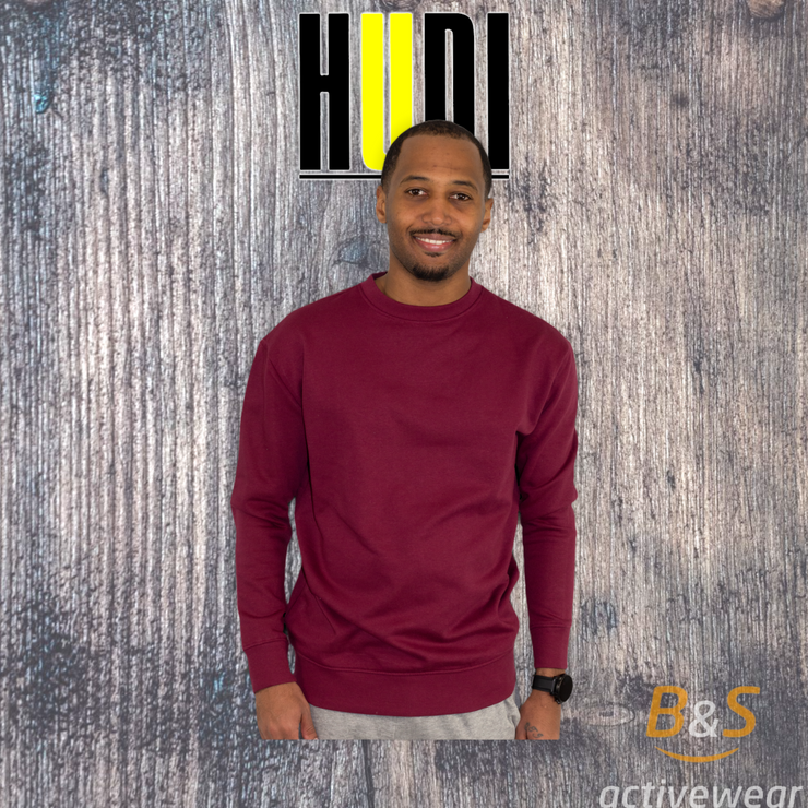 BSI 901 - Heavy Weight Crew Neck Sweatshirt - B&S Activewear