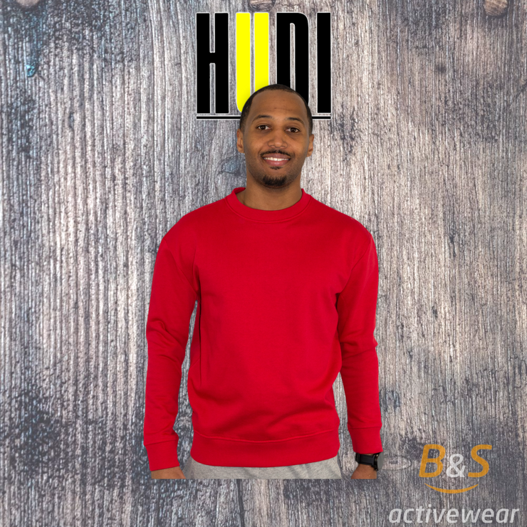 BSI 901 - Heavy Weight Crew Neck Sweatshirt - B&S Activewear