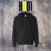 BSI 902 - 10.5oz Heavy Duty Pullover Hoodie With Brushed Fleece Interior - B&S Activewear
