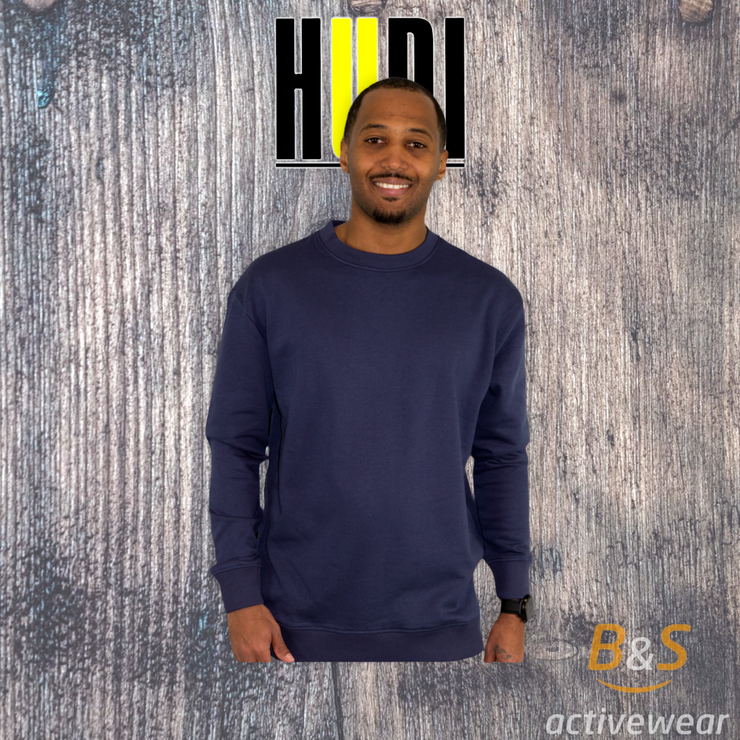 BSI 901 - Heavy Weight Crew Neck Sweatshirt - B&S Activewear