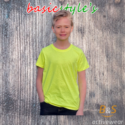 BSI 402 - Teen Miss Short Sleeve Crew Neck T-Shirt 60/40 Blend - B&S Activewear