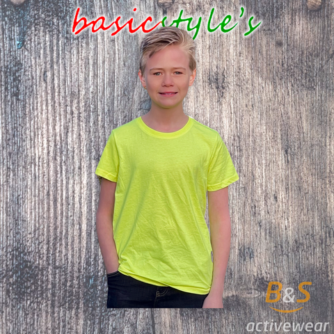 BSI 402 - Teen Miss Short Sleeve Crew Neck T-Shirt 60/40 Blend - B&S Activewear