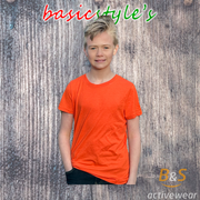 BSI 402 - Teen Miss Short Sleeve Crew Neck T-Shirt 60/40 Blend - B&S Activewear