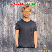 BSI 402 - Teen Miss Short Sleeve Crew Neck T-Shirt 60/40 Blend - B&S Activewear
