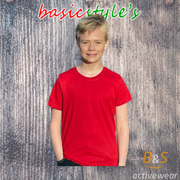 BSI 402 - Teen Miss Short Sleeve Crew Neck T-Shirt 60/40 Blend - B&S Activewear