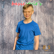 BSI 401 - Children's Short Sleeve Crew Neck T-Shirt 60/40 Blend - B&S Activewear