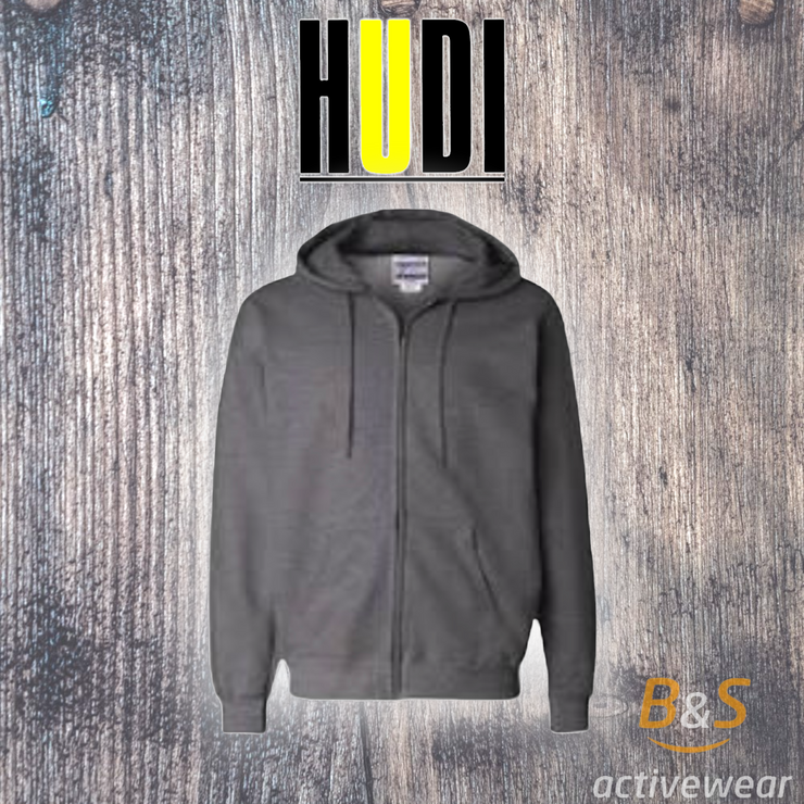 BSI 902 - 10.5oz Heavy Duty Pullover Hoodie With Brushed Fleece Interior - B&S Activewear