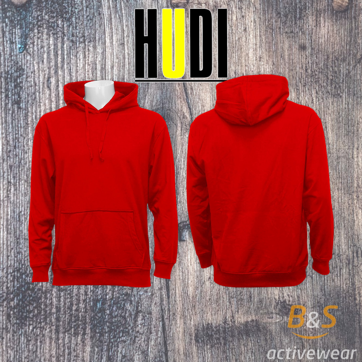 BSI 902 - 10.5oz Heavy Duty Pullover Hoodie With Brushed Fleece Interior - B&S Activewear