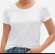 H 3001 Premium Women Fitted 95% Soft Cotton 5% Elastin, Short Sleeve Crew neck T-Shirt